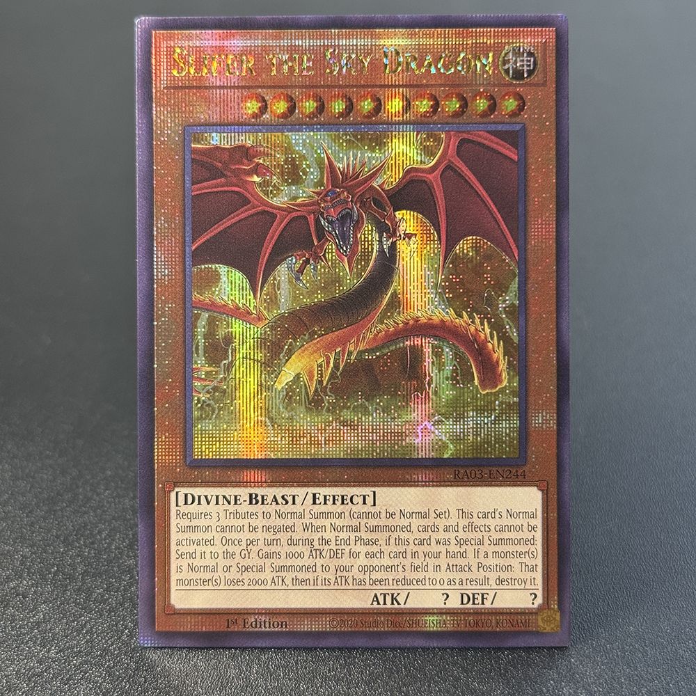YU-GI-OH! Cartas TCG de Proxy Holográfico-QCScR para Jogo Coleção de Brinquedo Primite Lordly Lode Heart of the Blue-Eyes Imsety, Glory of Horus