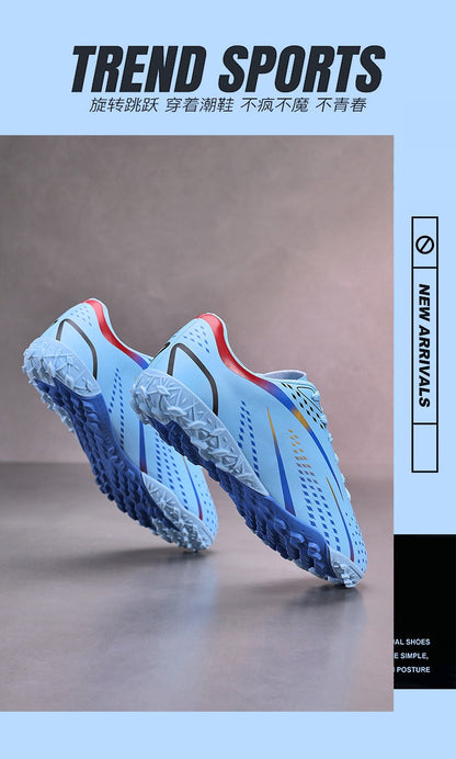 Indoor Original Men Football Field Boots Professional Fast Football Shoes Society Cleats Soccer Shoes Sneaker Non-Slip Training