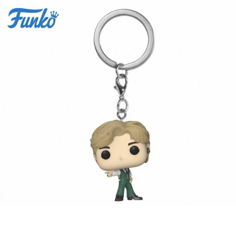 BTS Bangtan Boys Boneco Jung Kook Jimin V Jin Funko Pop Boneco de Vinil Figura de Mesa de Boneca na Moda Brinquedos de Modelo Colecionáveis Presente de Fã