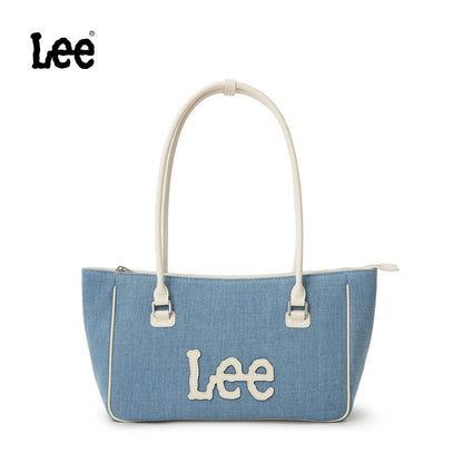 LEE Women Crossbody Shoulder Bag Double-strand Arched Handle Design Daily Travel Shopping Bag Stylish College Student Tote Bag