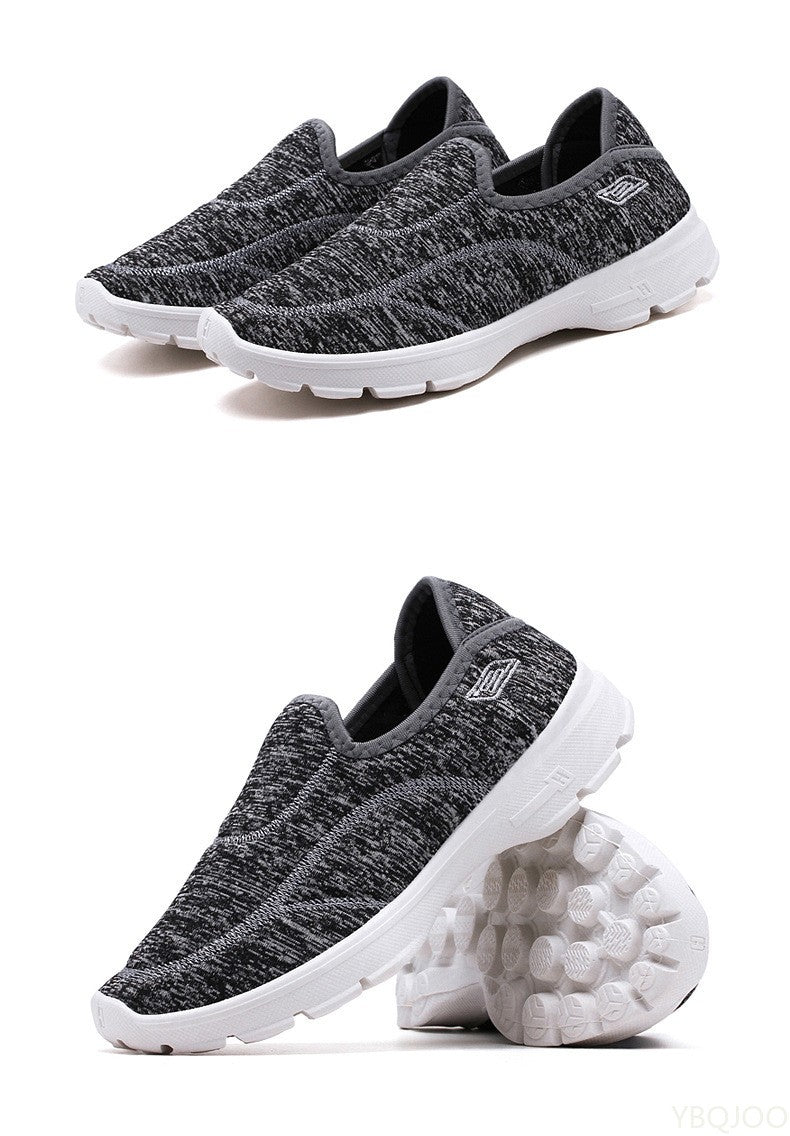 New Women's light Shoes Soft soled Breathable Sneakers Casual middle elderly shoe Couple's Anti slip comfort shoes Zapatos Mujer