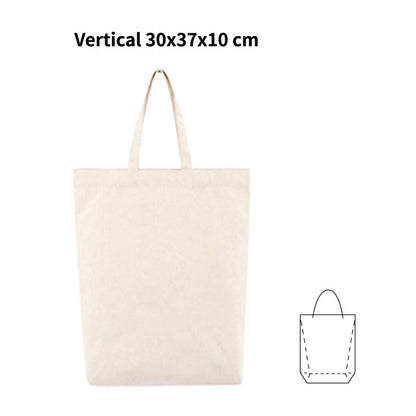 Promotional Personalized Canvas Bags Printed with logo 100pcs/lot Reusable Shopping Cotton Tote Bags Custom Logo Wholesale