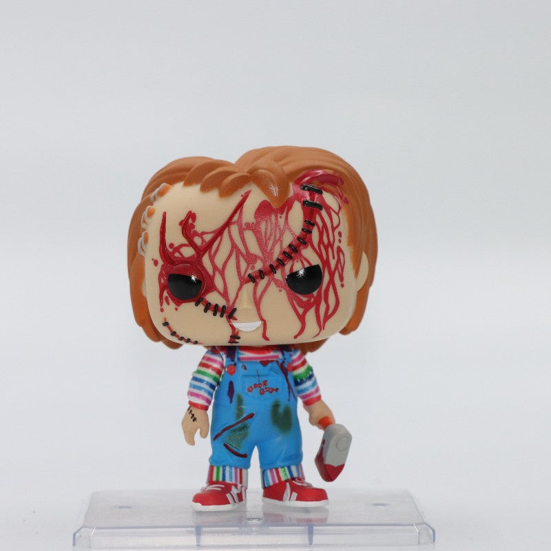 Funko POP Original Chucky Anime Figura Tiffany 1695# 1694# Brinquedos de Bonecos de Ação para Meninos Meninas Presente Modelo Colecionável Ornamentos