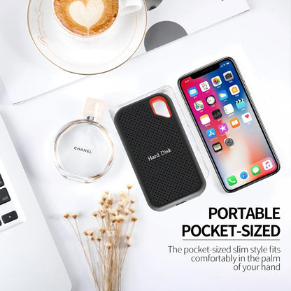 Huge Capacity External Solid-State Drive 2TB/4TB/256TB Portable Hard Disks Type-C USB3.1 Fast Transfer SSD for Desktop/PC/Mac