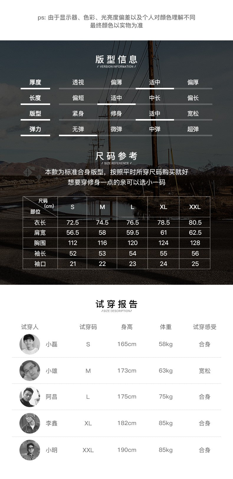 Maden Vintage Denim Shirt for Men's Spring Lightweight CPO Long Sleeve Shirt Lyocell Casual Thin Blue Lapel Collar Blouse