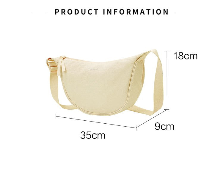 Semir Crossbody Bag Women 2025 New Chest Bag Macaron Color Dumpling Bag  Minimalist Waist Pack Shoulder Purse