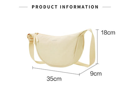 Semir Crossbody Bag Women 2025 New Chest Bag Macaron Color Dumpling Bag  Minimalist Waist Pack Shoulder Purse