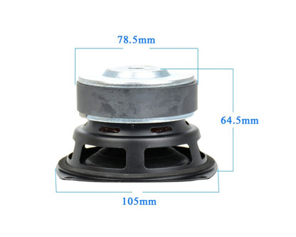 AIYIMA 1Pcs 4 Inch Subwoofer Speaker Unit HIFI 4/8 Ohm 100W Woofer Sound Speaker Home Theater Deep Bass Loudspeaeker