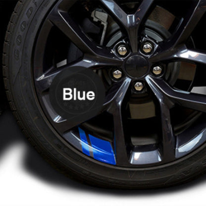6 Adesivos de Carro Reflexivos para Cubo de Roda Decalques Resistentes Tampa Acessório Exterior Decoração de Carro para Dodge Chrysler Jeep