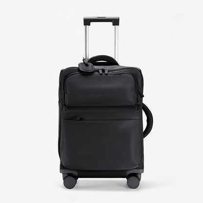Mala de Viagem Ultra-leve de 20/24/28 polegadas, Grande Capacidade, Pano Oxford, À Prova D'água, Com Rodas, Caixa de Embarque, Senha, Bolsa de Viagem