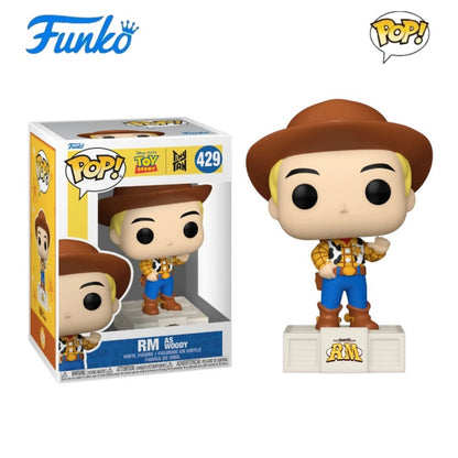 Bangtan Boys Série Boneco de Ação Funko Pop Toy Story Co-Branded Jung Kook Edição Limitada Figuras Colecionáveis para Fãs Presentes Originais