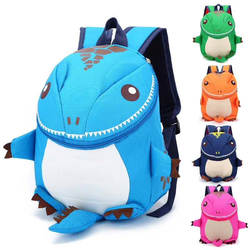 New Cartoon Dinosaur Baby School Bag Girl Kindergarten Oxford Cloth SchoolBag Boy Waterproof Child Animal Backpack Travel Bag