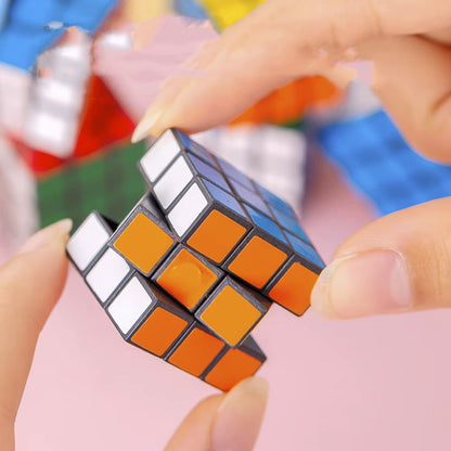 10-50Pcs Mini 3cm Magic Cube Children Educational Toys Kindergarten Prize Kids Birthday Party Favors Goodie Fillers Gift