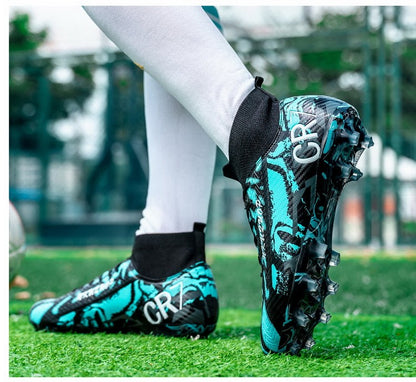Man Football Shoes Professional Society Soccer Cleats Soccer Boots Non-slip Training Sneaker Artificial Quality Grass Footwear