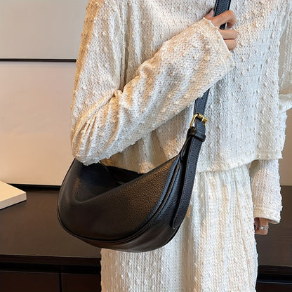 Luxury Women's Shoulder Bags PU Wallet Mobile Phone Dumpling Bag For Women Daily Commuting Crossbody Bag