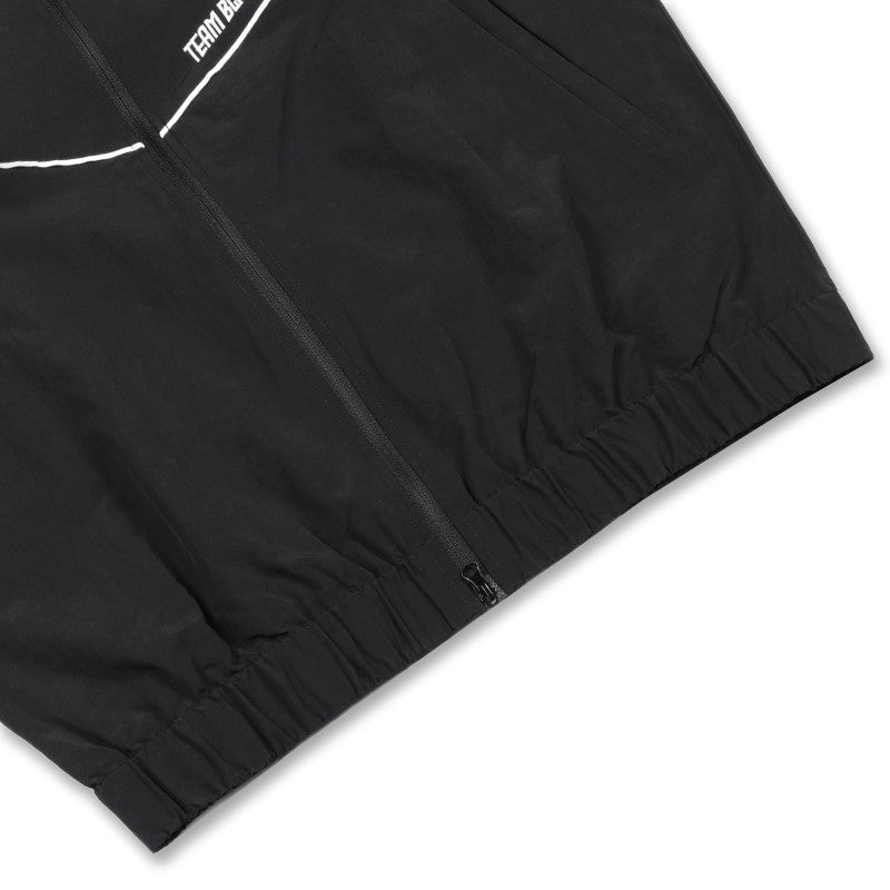 Jinx Team Black Jacket Unisex Windbreaker Sports Coat Men Women Loose Track Activewear Long Sleeve Top Embroidery Y2k Outerwears