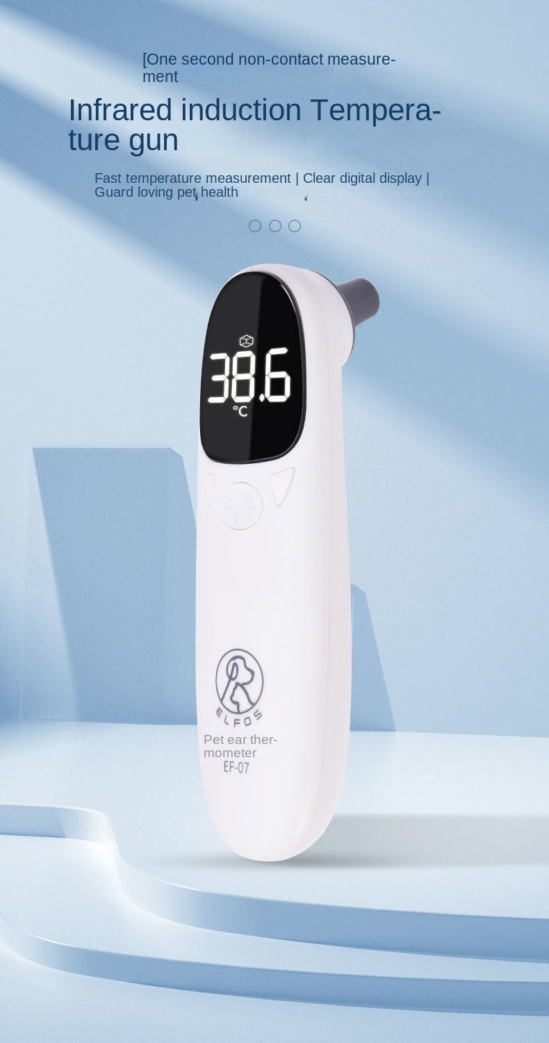 Instrumento de medição de temperatura animal Termômetro veterinário infravermelho sem contato eletrônico para cães, gado, ovelhas e gatos