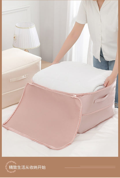 Large Compression Bag Quilt Clothes Closet Cabinet Organizer Storagepouch Ultra Space Saving Self Compression Organizer