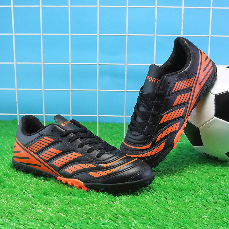 Unisex Youth Soccer Cleats Lightweight High Top FG FT Football Shoes Enhanced Traction Comfortable Match Training for Boys Girls