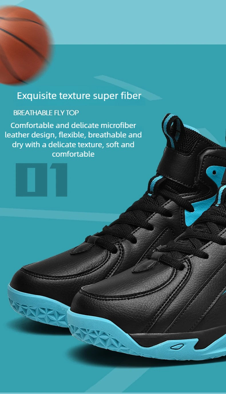 Men's plus size casual sneakers Four seasons breathable light outdoor basketball shoes fashion youth Joker sports running shoes