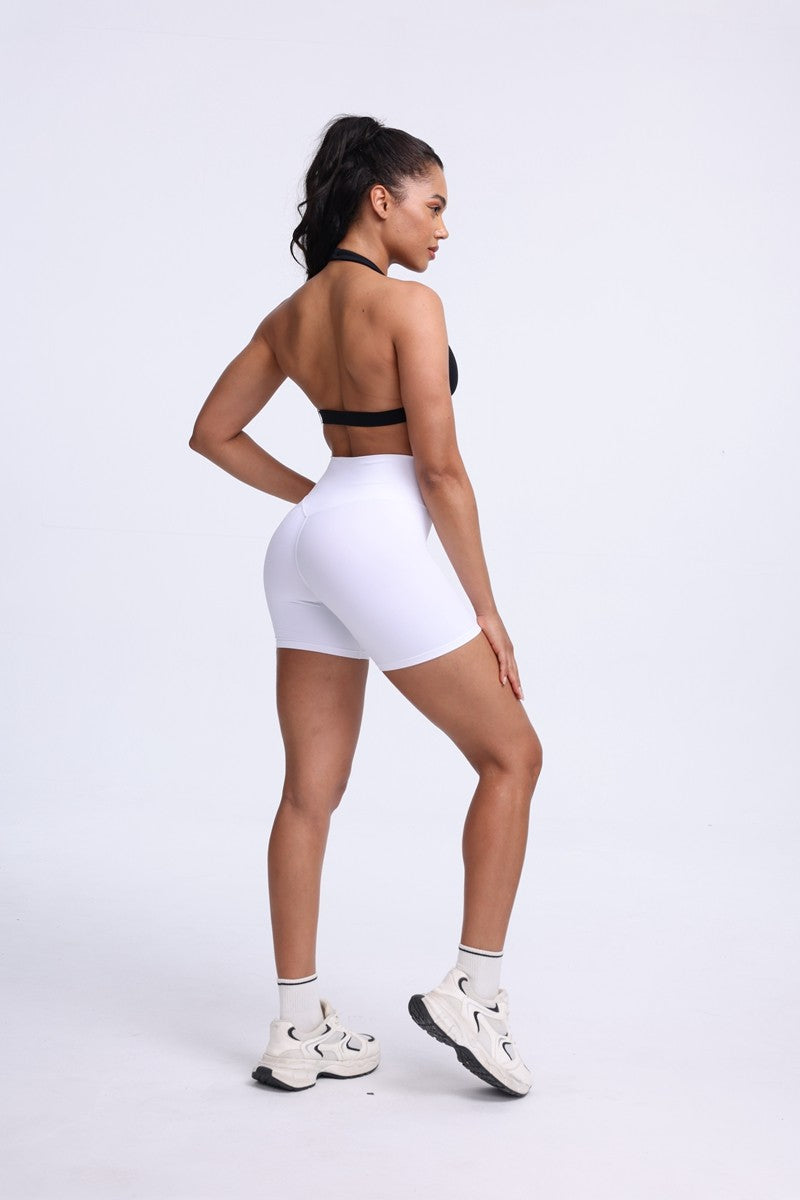 DIAS FIT JOY -Neck Hanging Neck Naked Feeling Yoga Bra for Running Fitness Cycling - Breathable Comfortable Sports Bra for Women