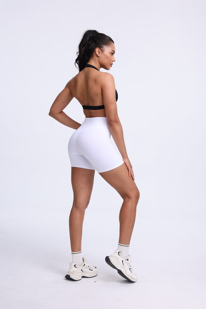 DIAS FIT JOY -Neck Hanging Neck Naked Feeling Yoga Bra for Running Fitness Cycling - Breathable Comfortable Sports Bra for Women