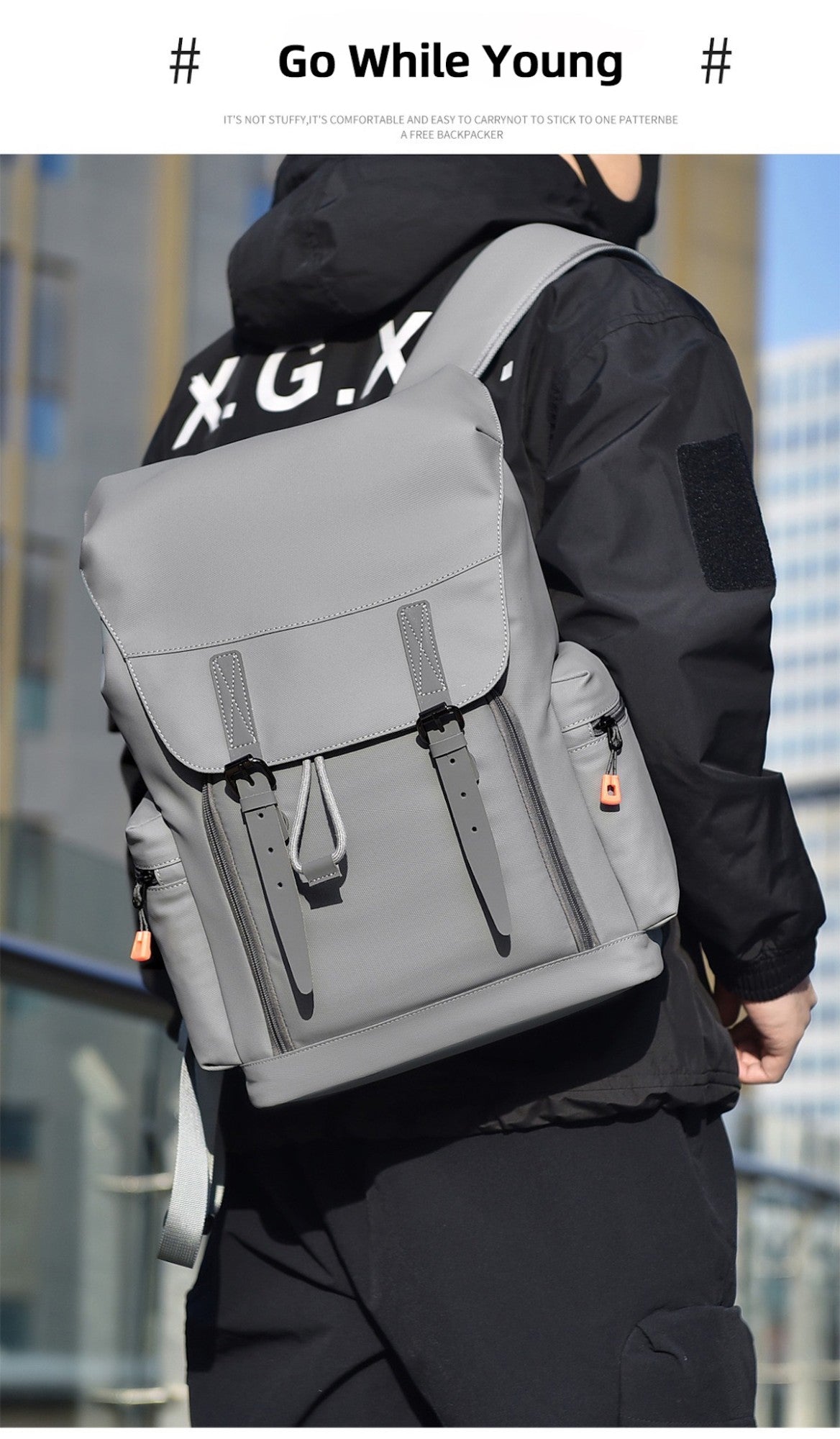 Mochila Escolar Nova 2025 para Laptop de 15.6 polegadas Material Impermeável Mochila para Viagem de Negócios Trabalho Casual Festa Masculina