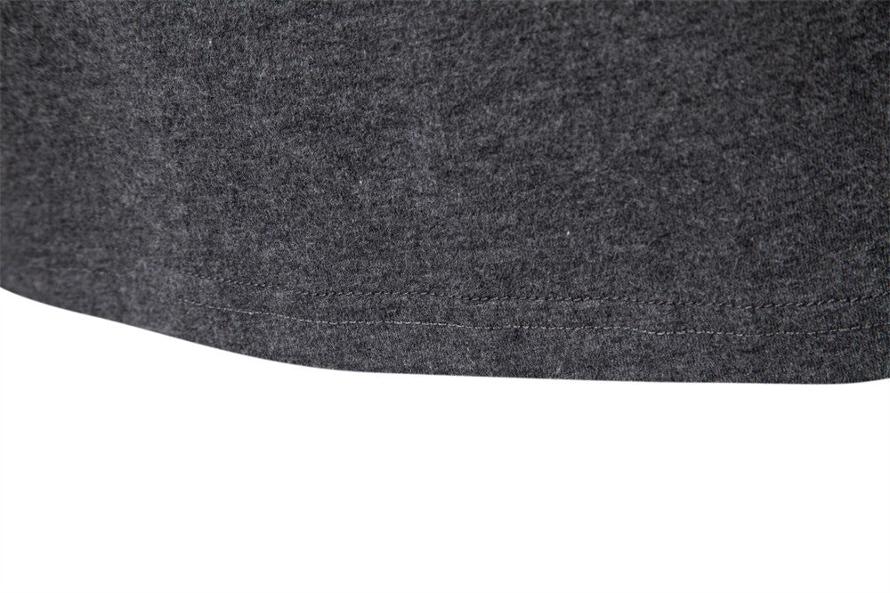 AIOPESON 100% Cotton T-shirt Men Casual Solid Color Long Sleeve Sweater Autumn Fashion High Quality Henley Collar Mens T-shirts