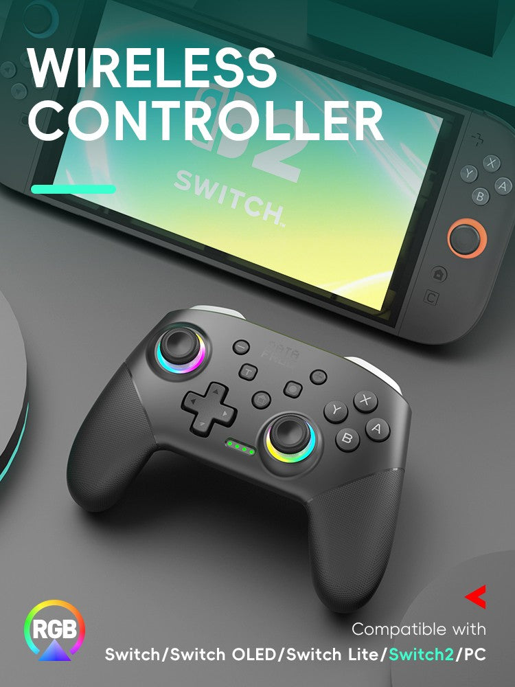 DATA FROG 2Pcs Wireless Pro Controller For Switch OLED/Switch Lite PC Gaming Gamepad Six Axis Gyro Dual Shock Turbo Function Gam