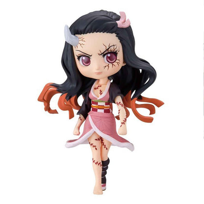 15cm Anime Demon Slayer Kimetsu no Yaiba figura Kamado Tanjirou Action Figure Agatsuma Zenitsu Nezuko Guerreiro PVC Modelo Brinquedos