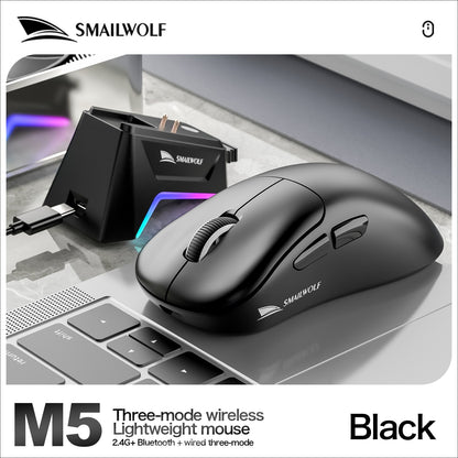 k-sanke x11 Bluetooth wireless mouse game three-mode e-sports laptop PAW311 desktop computer lightweight magnetic charging