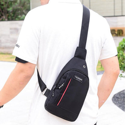 Men Small Casual Multifunctional Shoulder Bag Crossbody Bag On Shoulder Portable Travel Sling Bag Pack Messenger Pack Chest Bag