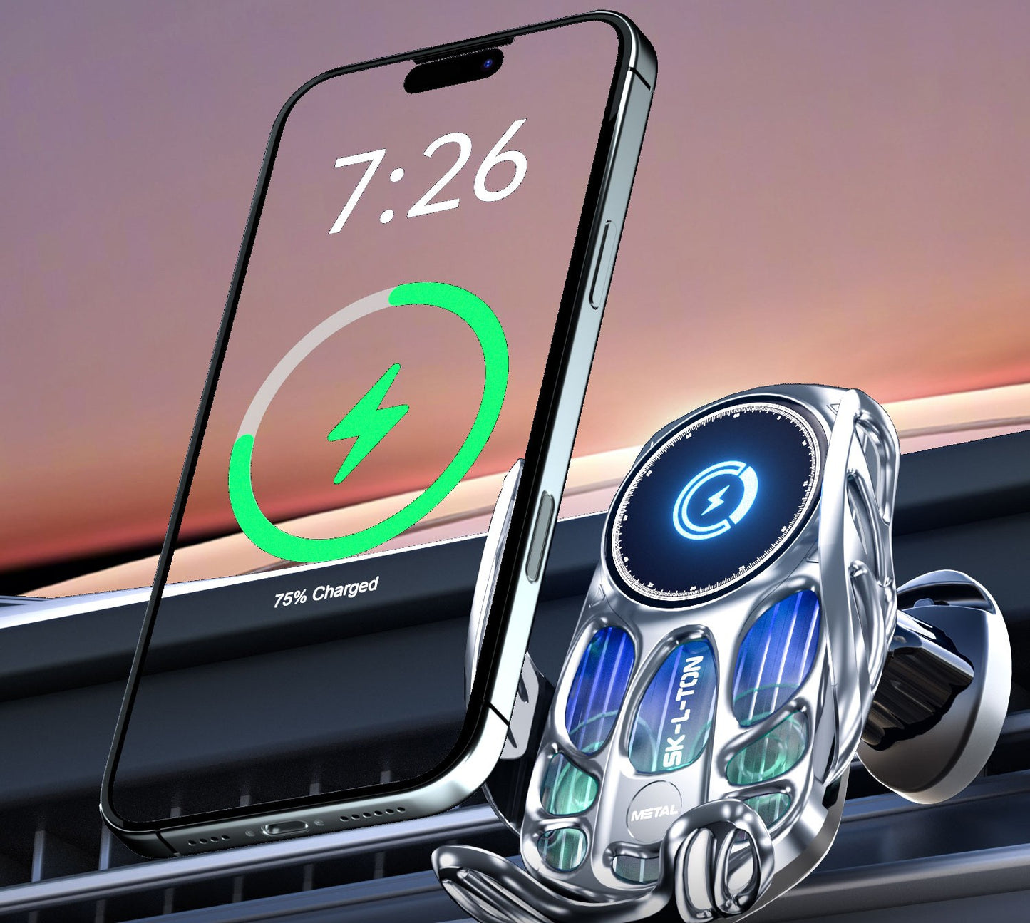 For Haval H6 3rd Gen III 2020-2025 Car Wireless Charging Mobile Phone Holder Mount Gravity Bracket Stand Auto Accessories