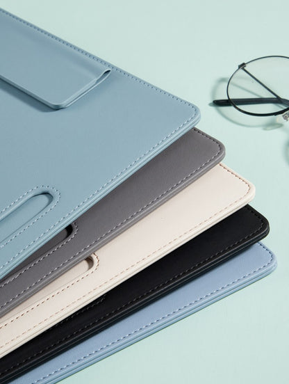 A4 leather writing clip, business folder, data book, office storage menu clip, contract book clip, music score clip