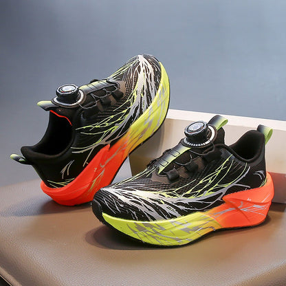 Autumn Sport Shoes For Children Mesh Breathable Teenager Kid's Sneakers Soft-soled Lightweight Boy's Girl's Running Shoes