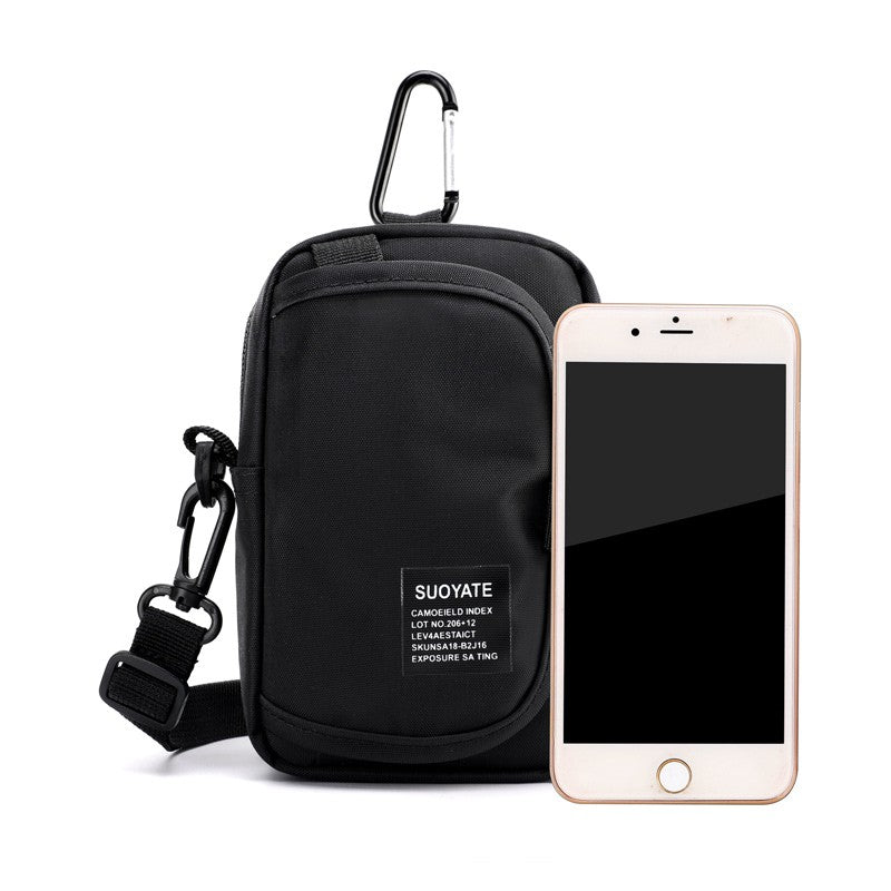 Waist Pack Men's Casual Travel Purse Waterproof Belt Zipper Tactical Outdoor Fanny Pack Phone Pocket Chest Sling Bag