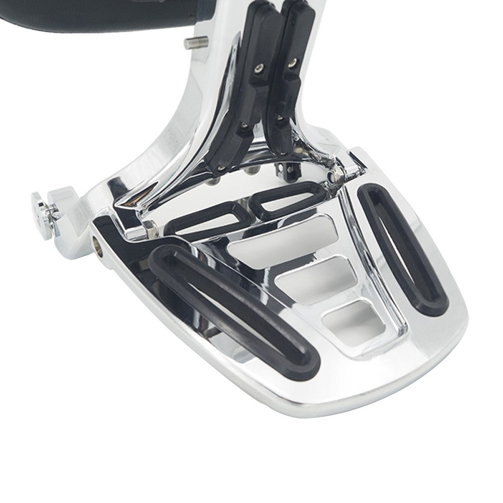 Multi Puporse Adjustable Folding Backrest Sissy Bar Fit for Dyna Street Bob Low Rider Super Glide Wide Glide FXDB FXDL 2006-2017