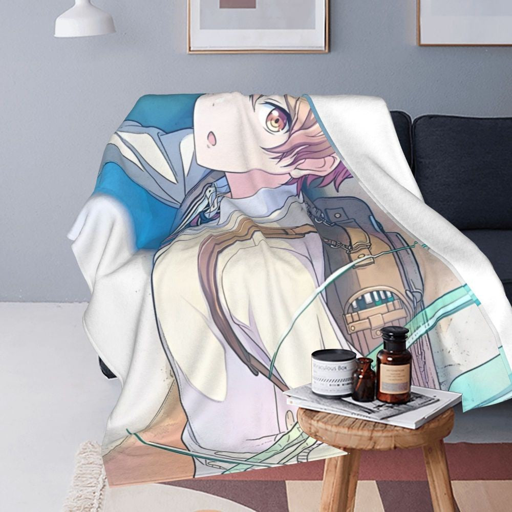Tsukasa Tenma Muitas Cobertas Fofas Antigas Quentes Cobertor para Cama para Todas as Estações