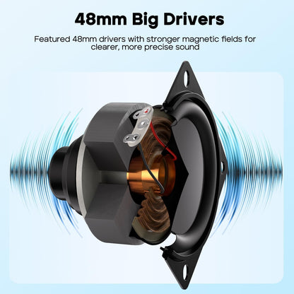 Alto-falante Bluetooth TRIBIT StormBox Mini, 12W Som 360° com XBass, LEDs, 12 Horas de reprodução, IPX7 à prova d'água, Para Caminhada/Ar Livre