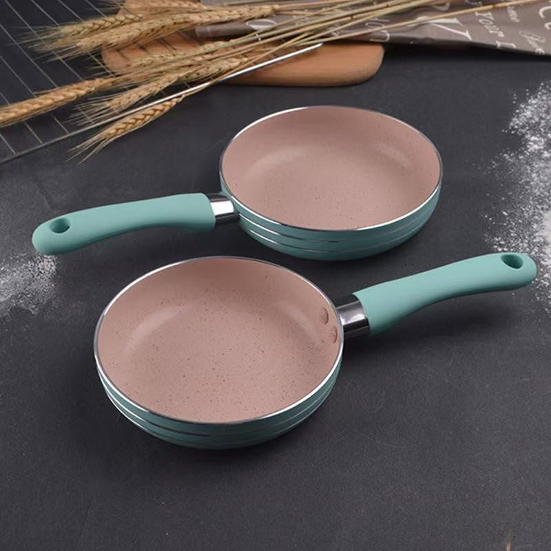 16cm Mini Non-stick Frying Pan Egg pan Breakfast Omelet Pans Skillet Pancake Home Induction Gas Stove Saucepan Kitchen Cookware