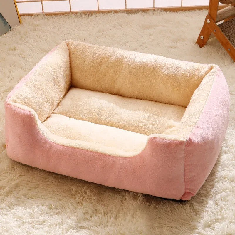 Cama para Gatos Produtos para Animais Almofadas Gatinhos Acessórios de Inverno Cachorros Todas as Casas Suprimentos Acessório Habitats Cesta Casa Camas