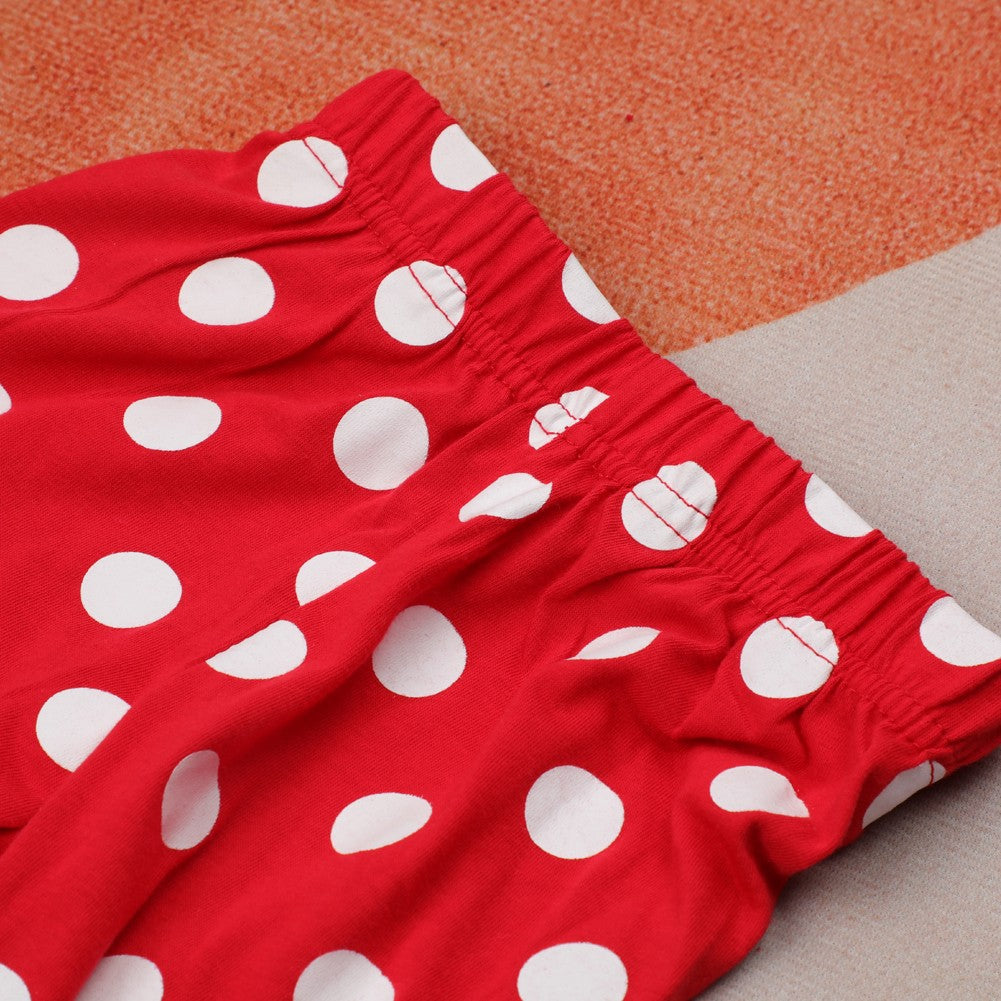 2pcs/set Kids Minnie Pajamas for Boys Girls Home Wear Kids Casual Sleepwear Long Sleeve Pajamas Bottoms Suit Cute Gifts nighty