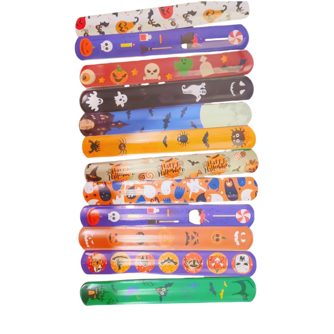 24Pcs Multi-style Halloween Christmas Football Party Brush Design Retro Shooting Band Adult Birthday Gift Easter Carnival Gift