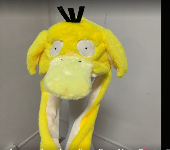 Chapéu De Airbag Pokémon Novo Desenho Animado Bonito, Chapéu Com Orelhas Que Se Movem, Chapéu Quente De Inverno, Presente De Natal Para Crianças