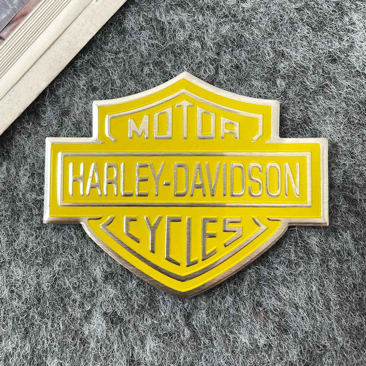 Para Harley Davidson Logotipo Decorativo de Metal Moto Adesivo Personalizado Modificado 3D Estéreo Adesivos de Carro Acessórios de Emblema