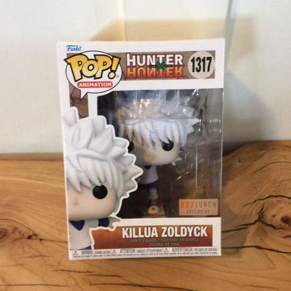Hunter X Hunter Funko Pop Action Doll Model Anime Killua Zoldyck Kite Bisky Netero Sculpture Dolls Limited Edition Model Toys