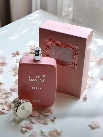 100ML RASASI Hawas ECLAT Pheromone Fragrance Arabian Women's Perfume Pheromone Cologne for Man Attract The Opposite Sex