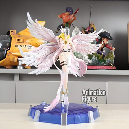 26 cm/10,24 pol. Anime Digimon Adventure Figure Angewomon Bonecos de Ação PVC Coleção Modelo Brinquedos para Presentes Infantis