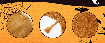ATUBAN Dog Lion Costume Pet Clothes for Party Simulation Lion Pet Outfits,Cosplay Dress up Pet Lion Hoodie Cat Costume for Party