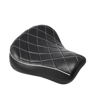 Assento Solo para Piloto Dianteiro Diamante Preto para Motocicletas Harley Sportster 883 1200 Forty Eight 48 72 1983-2003